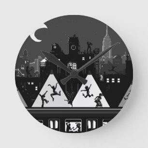 New York Boogie Nights Ronde Klok