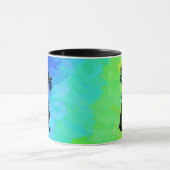 New York Boogie Nights Saxophone Rainbow Mok (Midden)