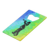 New York Boogie Nights Trumpet Rainbow Kredietkaart Flessenopener (Achterkant Gekanteld)