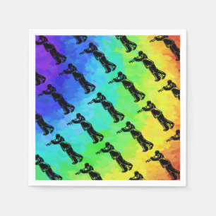 New York Boogie Nights Trumpet Rainbow Servet