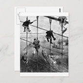 New York, Booklyn Bridge, 1883 Briefkaart (Voorkant / Achterkant)