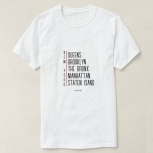 New York (Boroughs) - Een MisterP Shirt
