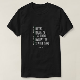 New York (Boroughs) - Een MisterP Shirt