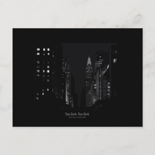 New York Briefkaart (Voorkant)