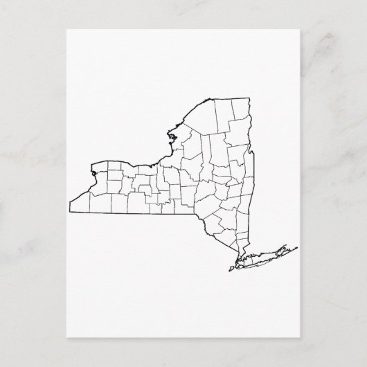 New York Briefkaart (Voorkant)