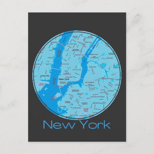 New York Briefkaart (Voorkant)