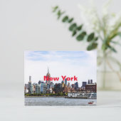 New york briefkaart (Staand voorkant)