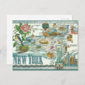  New York Briefkaart (Voorkant / Achterkant)