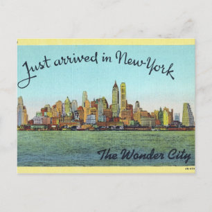 , New York. Briefkaart