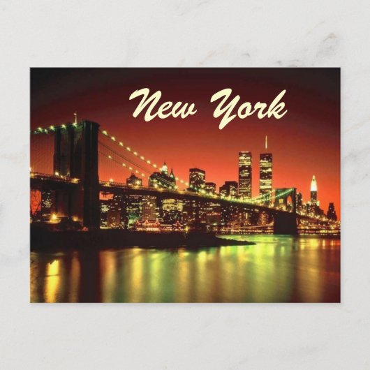 New York Briefkaart (Voorkant)