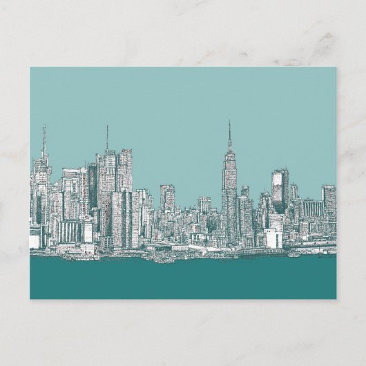New York Briefkaart (Voorkant)