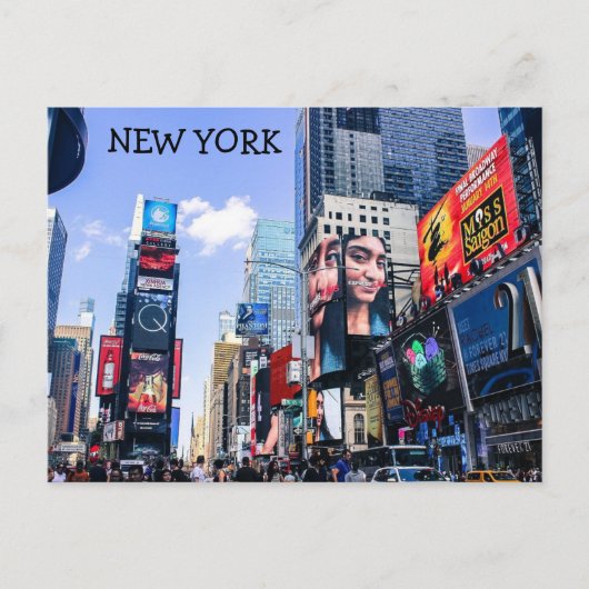 NEW YORK BRIEFKAART (Voorkant)