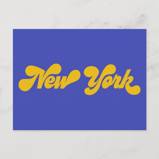New York Briefkaart (Voorkant)