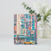 New York Briefkaart (Staand voorkant)