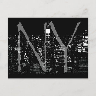 New York Briefkaart Cityscape New York Souvenir Ca