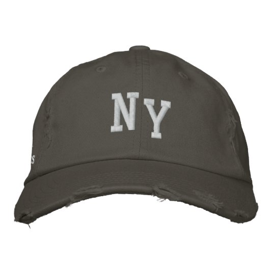 NEW YORK BRONX BOMBERS LADIES EMBROIDÉES CASQUETTE (Devant)