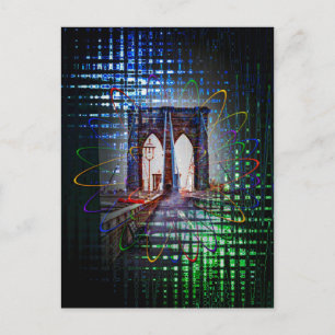 New York - Brooklyn Bridge Briefkaart