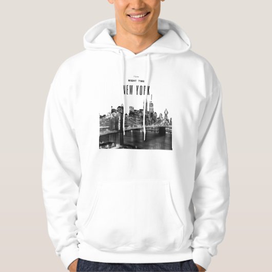 New York Brooklyn Bridge Hoodie (Voorkant)