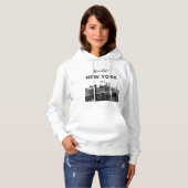 New York Brooklyn Bridge Hoodie (Voorkant volledig)