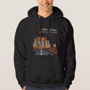 New York Brooklyn Bridge Hoodie