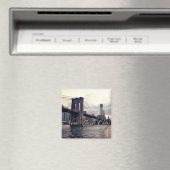 New York Brooklyn Bridge Sunset Magnet (In Situ (Lave-vaisselle))