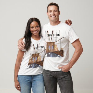 New York Brooklyn Bridge T-shirt