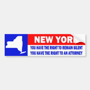 NEW YORK BUMPERSTICKER