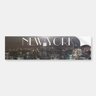 New York Bumpersticker New York City Stickers