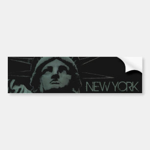 New York Bumpersticker Statue of Liberty Stickers