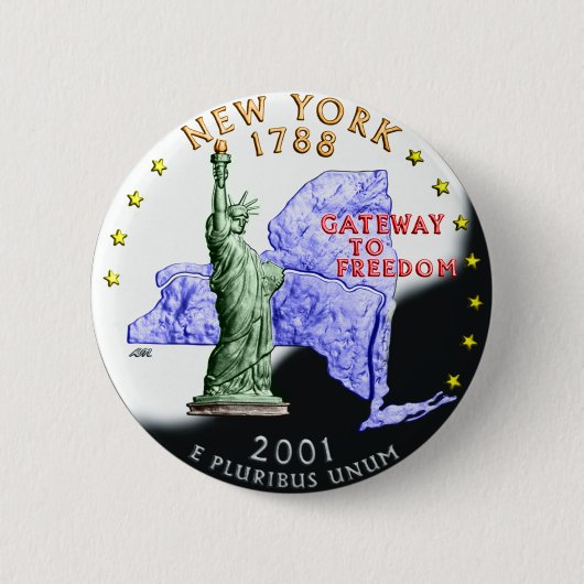 New York Button (Voorkant)