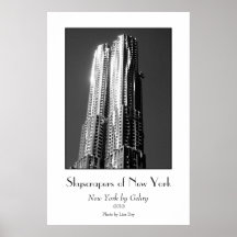 'New York by Gehry'-poster