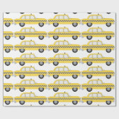 New York Cab Cadeaupapier (Vlak)