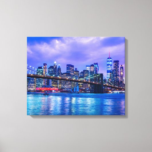 New York Canvas Afdruk (Voorkant)