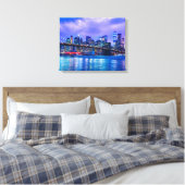New York Canvas Afdruk (Insitu (Slaapkamer))