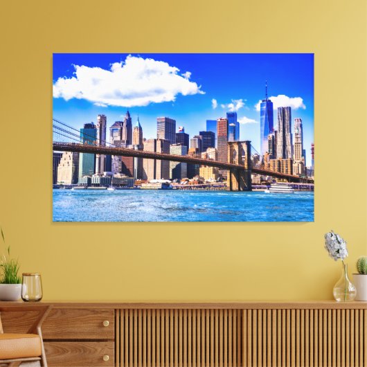 New York Canvas Afdruk (Insitu (Woonkamer))