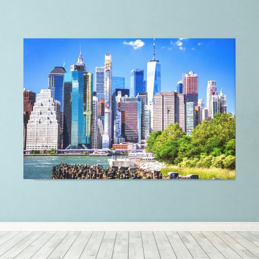 New York Canvas Afdruk (Insitu (Houten vloer))