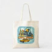 New York Canvas tas (Voorkant)