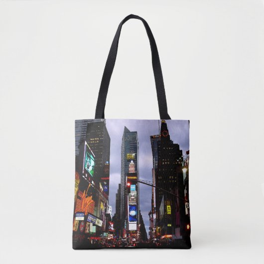 New York Canvas tas Personalized Times Square Bag (Voorkant)
