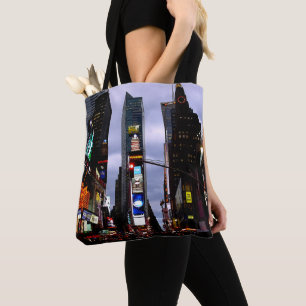 New York Canvas tas Personalized Times Square Bag