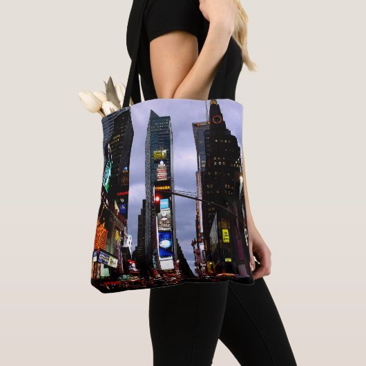 New York Canvas tas Personalized Times Square Bag (Dichtbij)