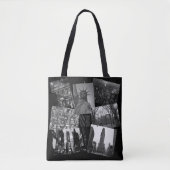 New York Canvas tassen New York Landmark Souvenir (Voorkant)