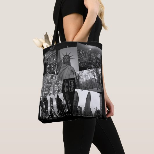 New York Canvas tassen New York Landmark Souvenir (Dichtbij)