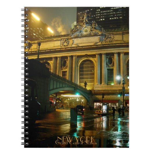 New York Carnet Romantic Grand Central Journal (Devant)