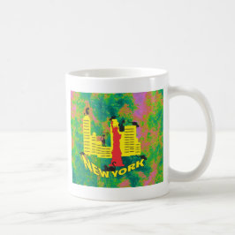 NEW YORK cat Koffiemok