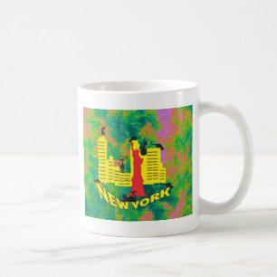 NEW YORK cat Koffiemok