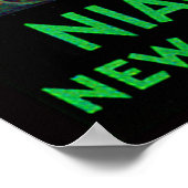 New York Central Line naar Niagara herfsten Poster (Hoek)