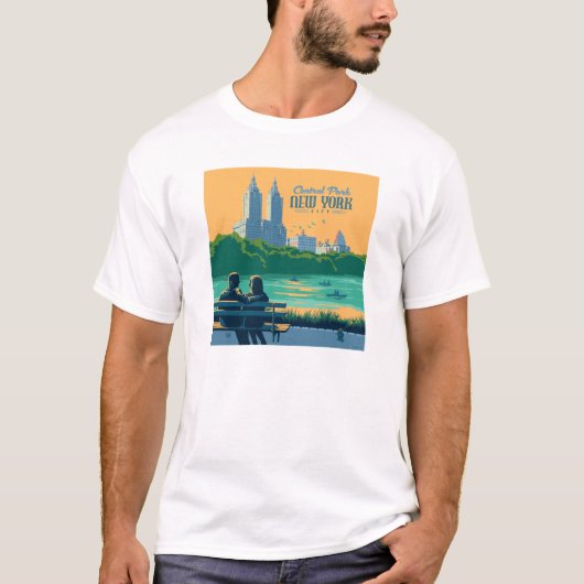New York Central Park Bank T-shirt (Voorkant)