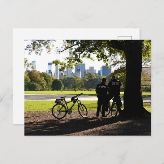 New York Central Park Briefkaart (Voorkant / Achterkant)