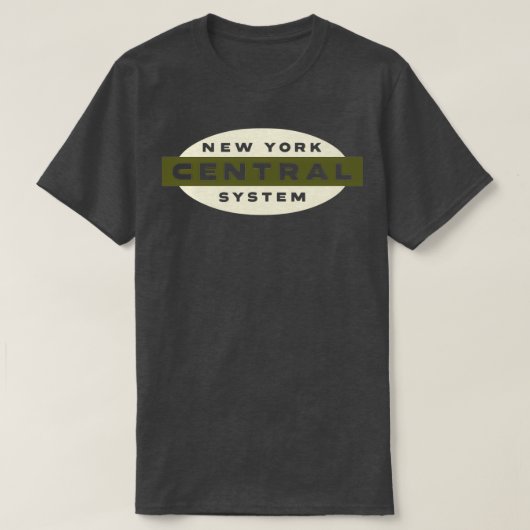 New York Central System Railroad 2 T-shirt (Design voorkant)