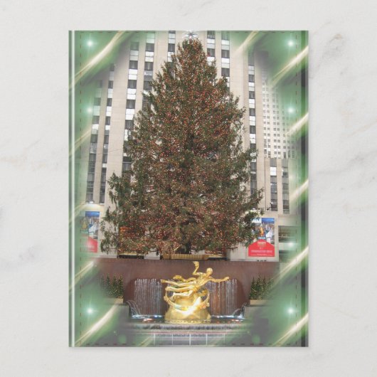 New York Christmas Briefkaart (Voorkant)